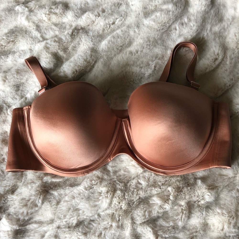 Soma Vanishing Strapless w/ straps Bra Sun Kissed